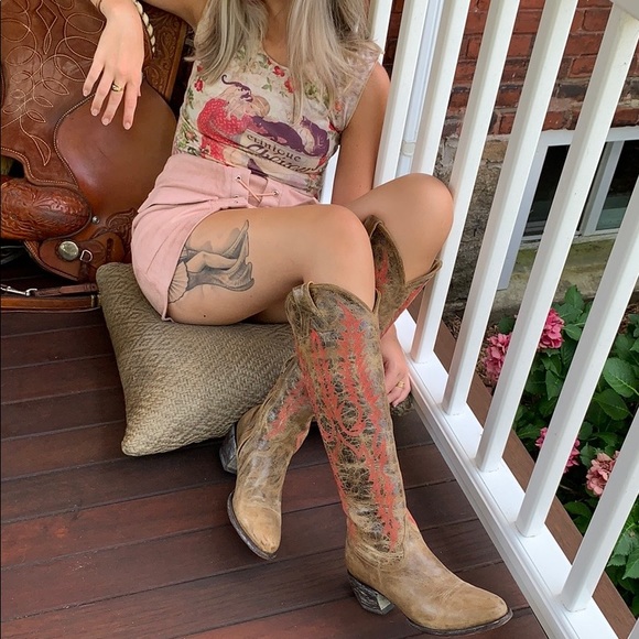 OLD GRINGO MAYRA RARE Color Tall Knee High Boots - Picture 11 of 16